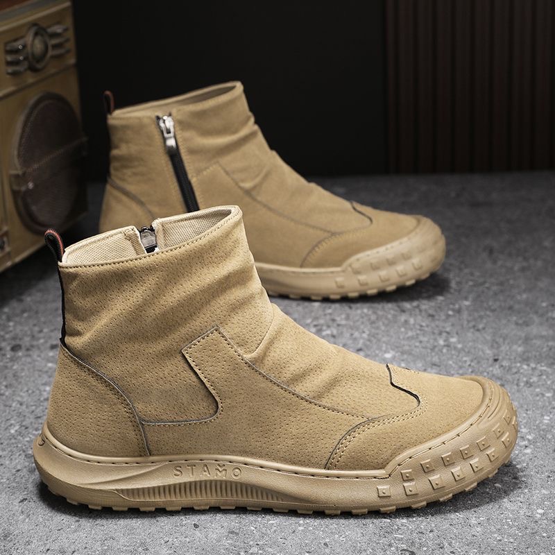 New Autumn Lightweight Casual Work Boots For Men foto 3