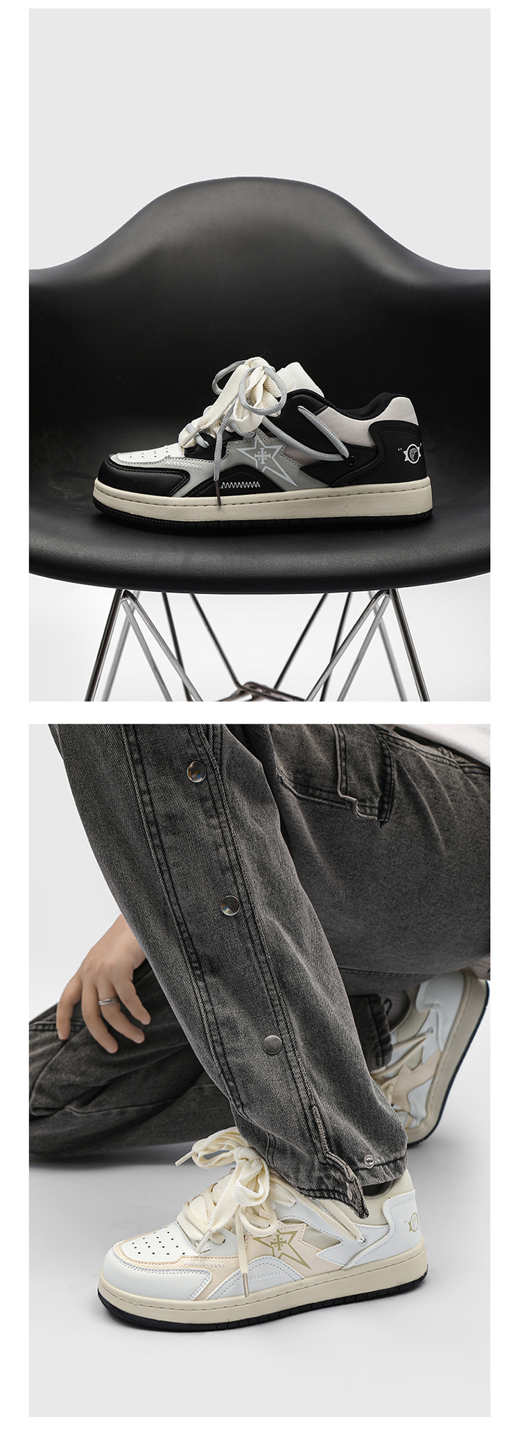 Men's Shoes Breathable Sneaker Men's Thick Rope Low-top Sneakers Lovers Wild Casual Skateboard Shoes foto 3