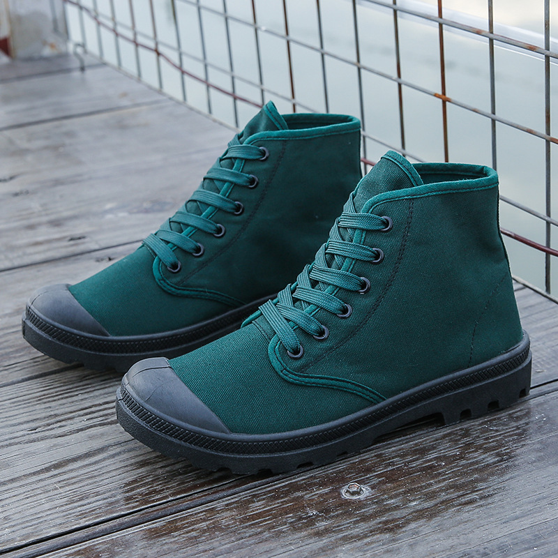 Martin Boots Outdoor Mountaineering Leisure Sports Men's Canvas Shoes foto 5