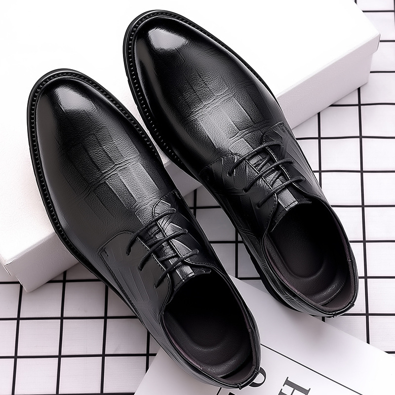 Men's New Business Formal Wear Casual Autumn Breathable British Korean foto 2