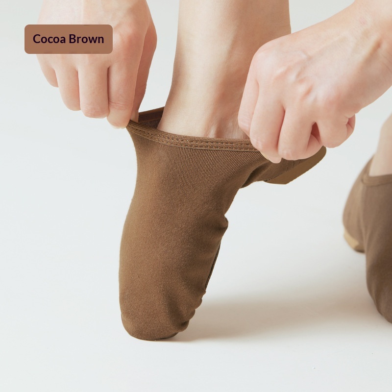 Elastic Fabric Jazz Shoes For Women foto 4