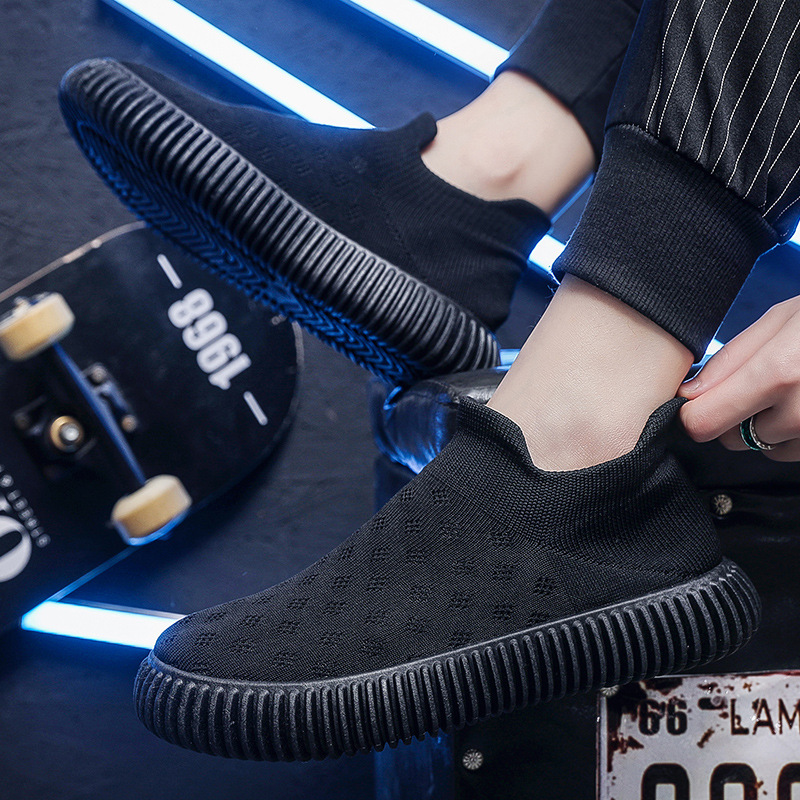 Breathable Loafers Men's Korean Fashion foto 3