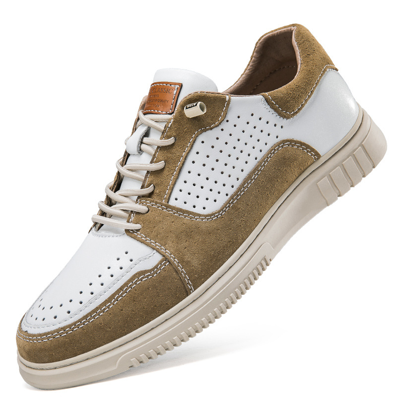 Men's Soft Sole 47 Perforated Breathable Board Shoes foto 4