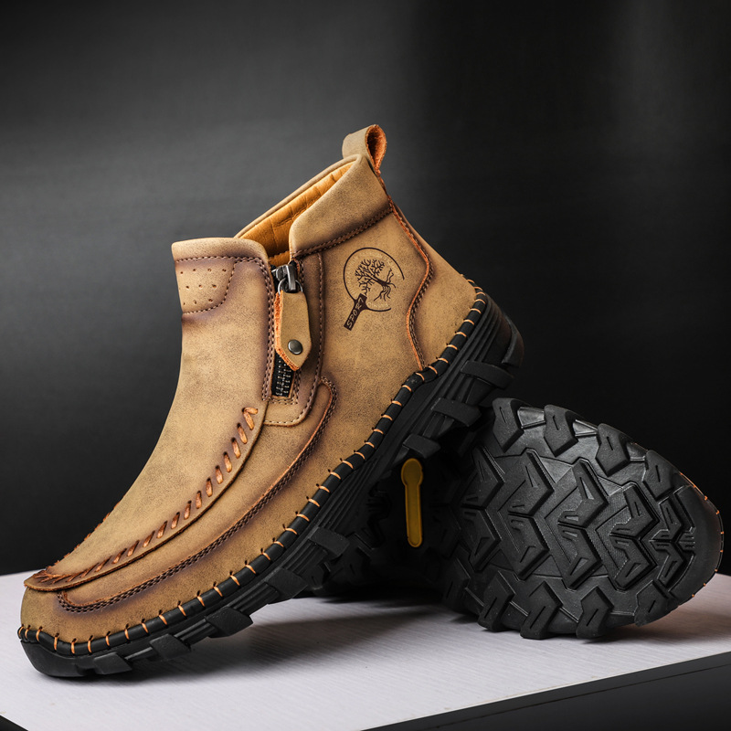 Hand-stitched Casual Cotton-lined Dr Martens Boots For Fall And Winter foto 5