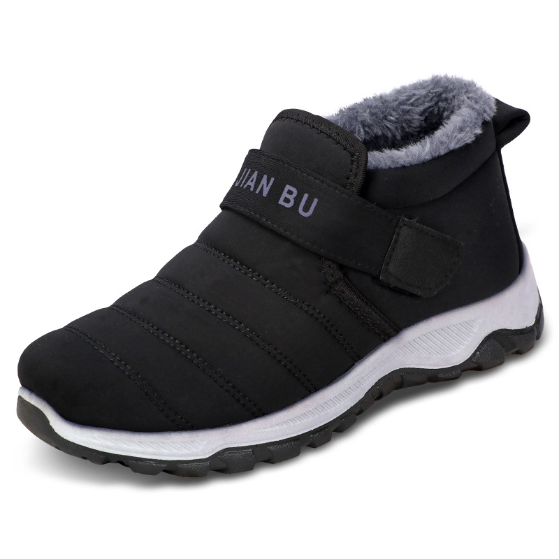 Traditional Beijing Cotton Shoes Men's Fleece-lined Thickened foto 3