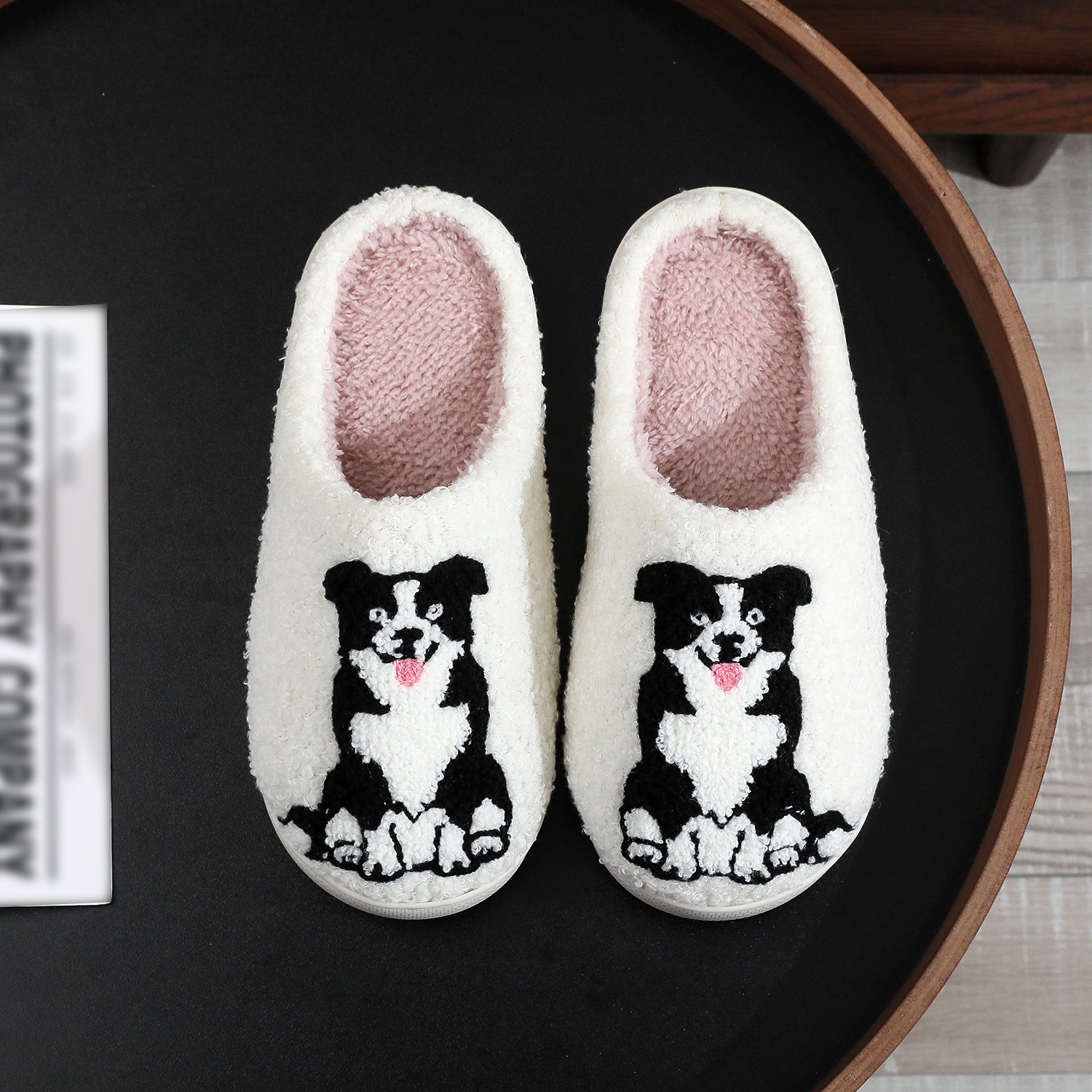 Embroidered Cotton Slippers For Household Pets And Animals foto 3