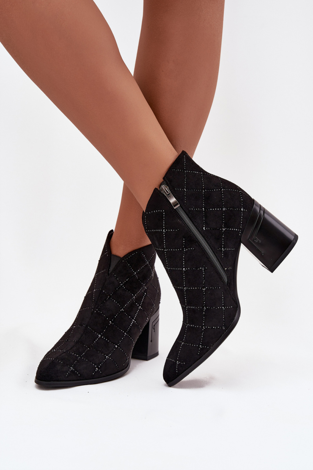 Laarsjes met hoge hak Step in style