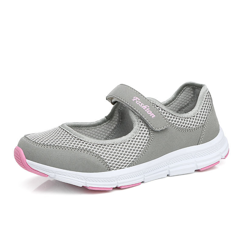Women's Air-cushioned Mesh Shoes Slip-on Style For Sports foto 2