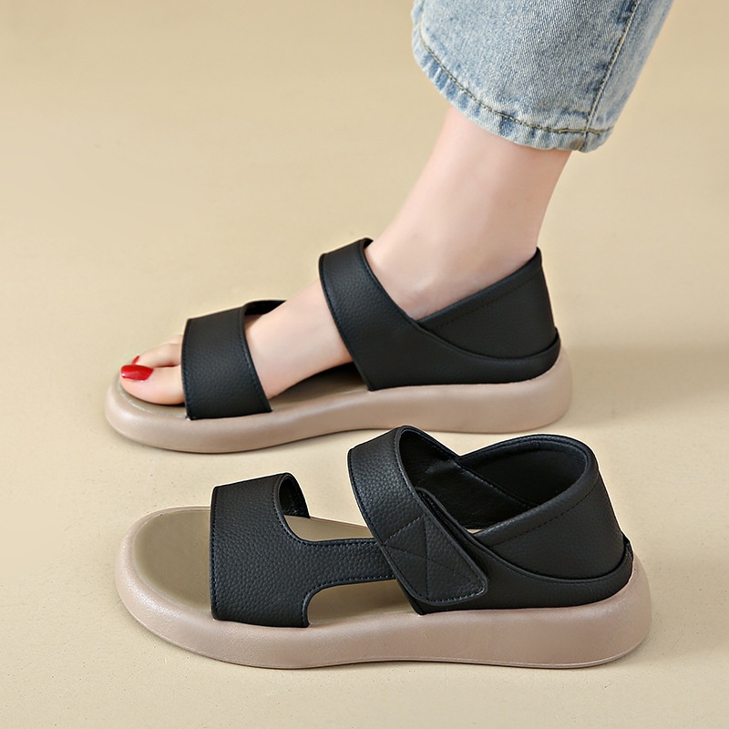New Women's Round-toe Flat Sandals foto 5