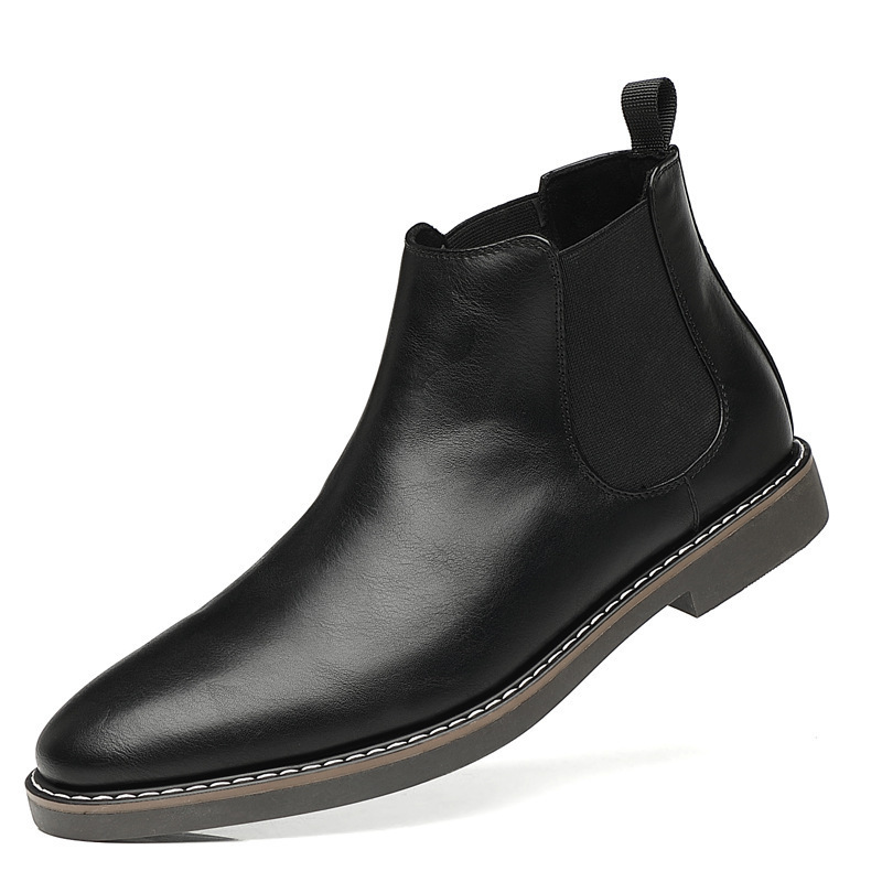 All-matching British Retro Chelsea Boots Men's Shoes foto 4