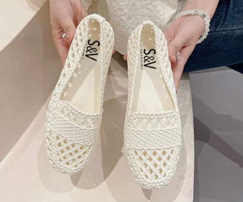 Mesh Breathable Outer Wear Leisure All-matching And Lightweight Women's Pumps foto 3