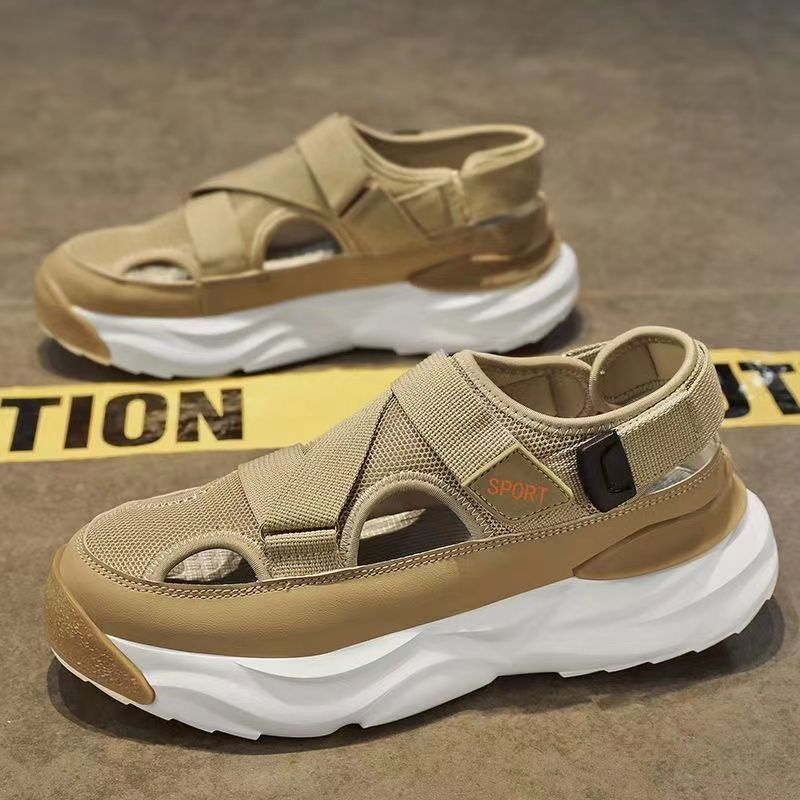 Men's Fashion Casual Closed Toe Sneaker Sandals foto 4