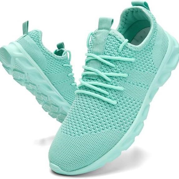 Men's Breathable Running Shoes - Lightweight Cushioned Athletic Sneakers for Road and Track Training foto 2