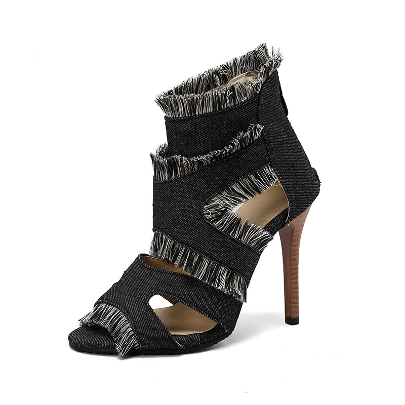 Summer Plus Size High Heel Sandals foto 3