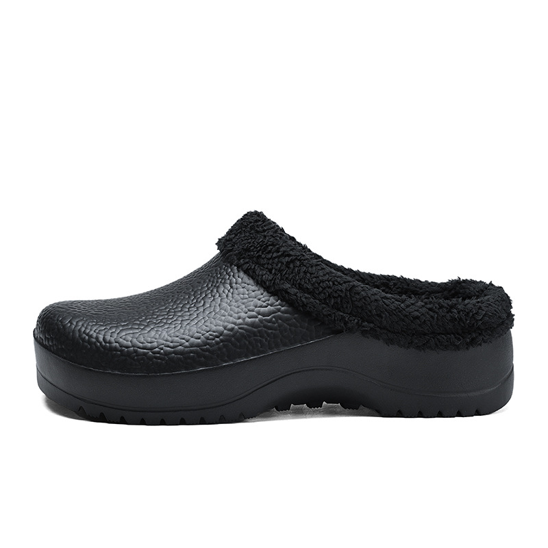 Fashion Personality Fleece-lined New Closed Toe Casual Sports Slippers Men foto 5