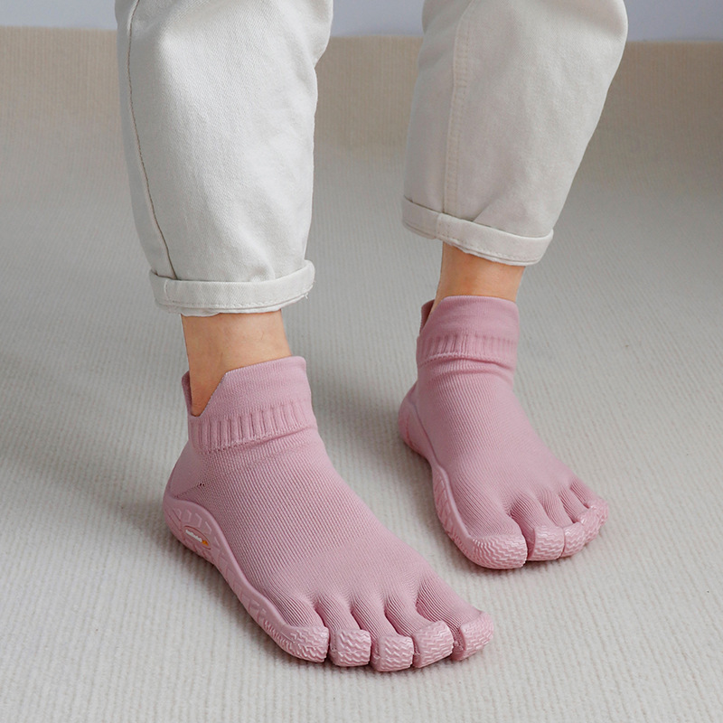 Men's And Women's Shock Absorber Treadmill Training Yoga Shoes Five Fingers foto 5
