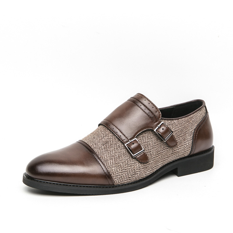Fashion Men's Winter Retro British Style Shoes foto 4