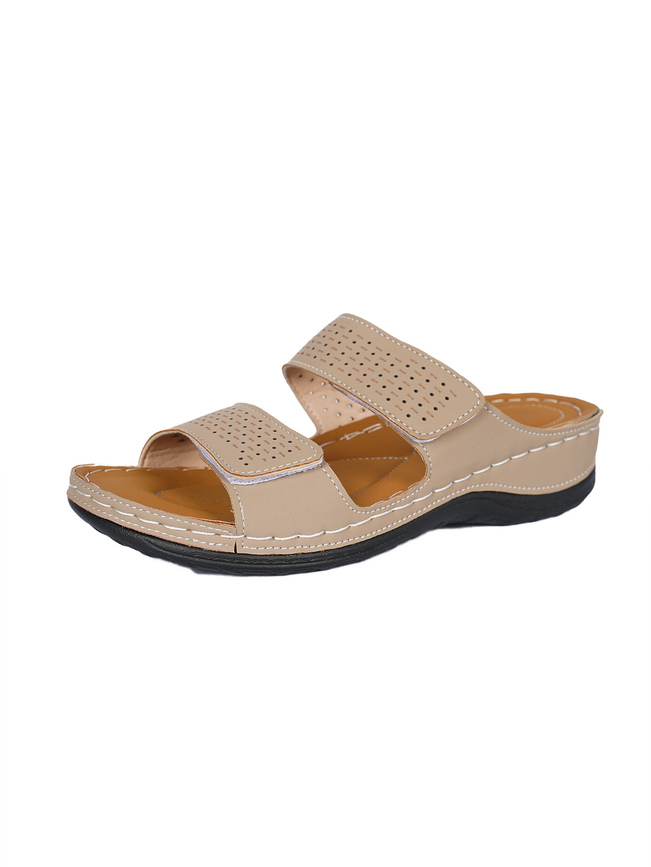 Women's Plus-Size Hollowed-Out Wedge Sandals foto 5