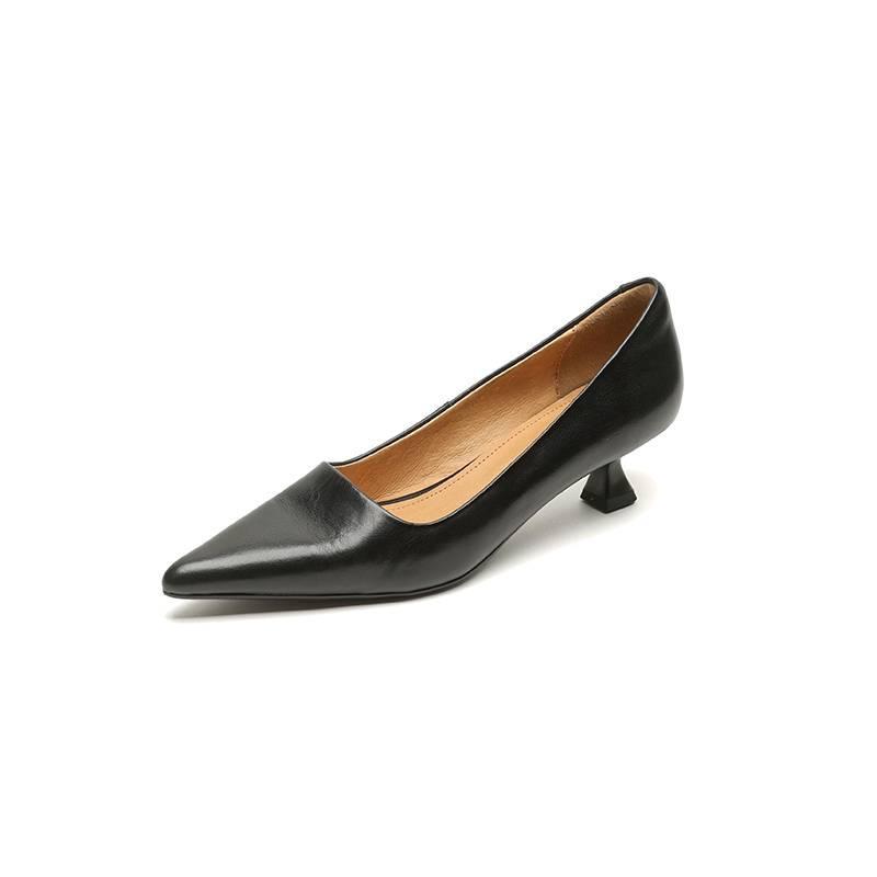 Pointed Toe Shallow Mouth All-match Commute Work Shoes foto 5