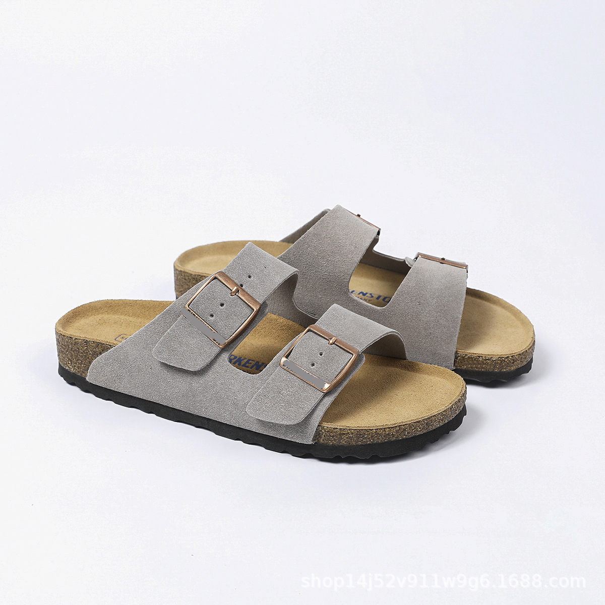 Double-breasted Sandals Outdoor Two-word Slippers For Women foto 3