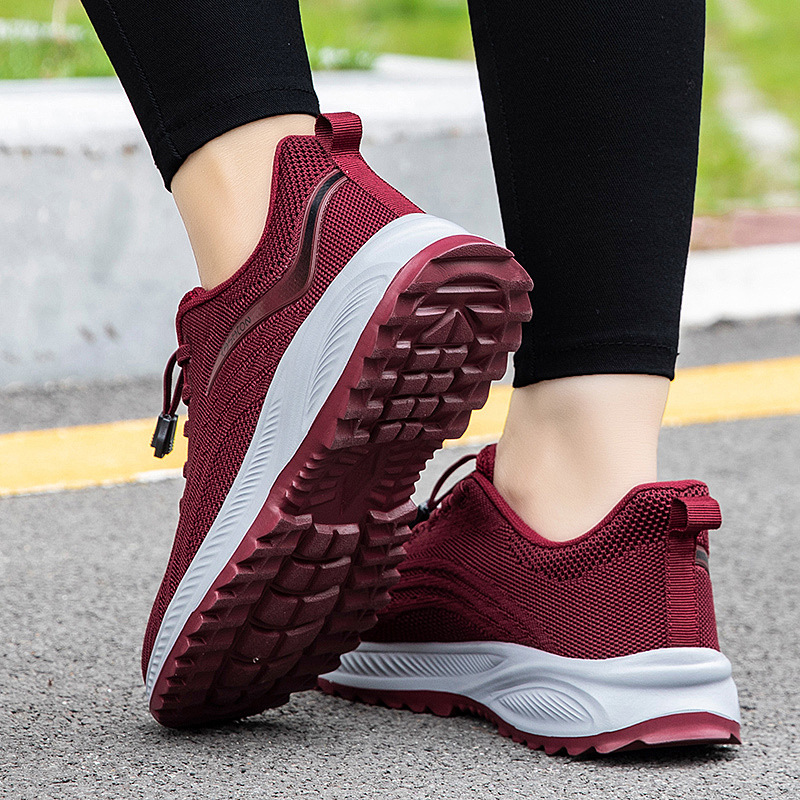 Lightweight Breathable Middle-aged And Elderly Non-slip Soft Sole Shoes foto 2