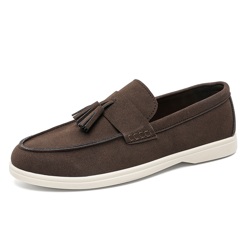 Suede Slip-on Business-casual Loafers foto 2