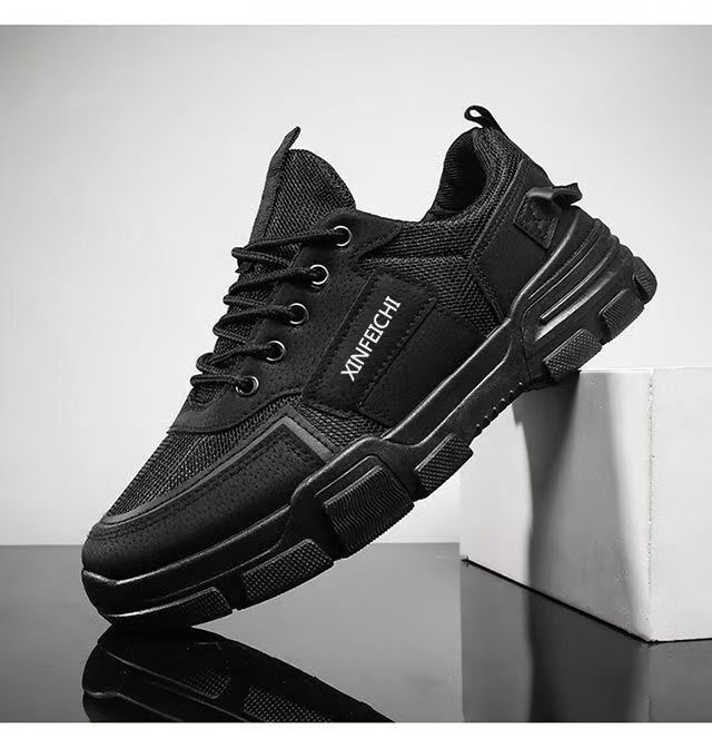 Men's Shoes Non-slip Construction Site Work Wear-resistant Sports Leisure foto 4