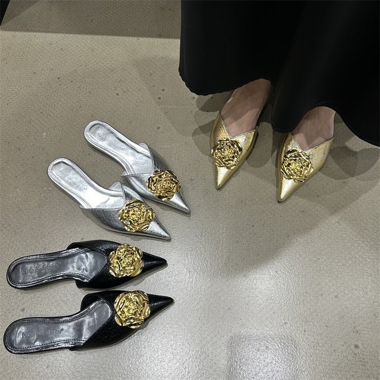2025women's New Shoes For Spring Fashion Style Metal foto 5