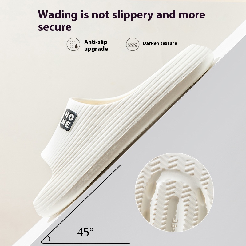 Anti-odor Soft Thick Bottom Non-slip Home Indoor Eva Slippers foto 3