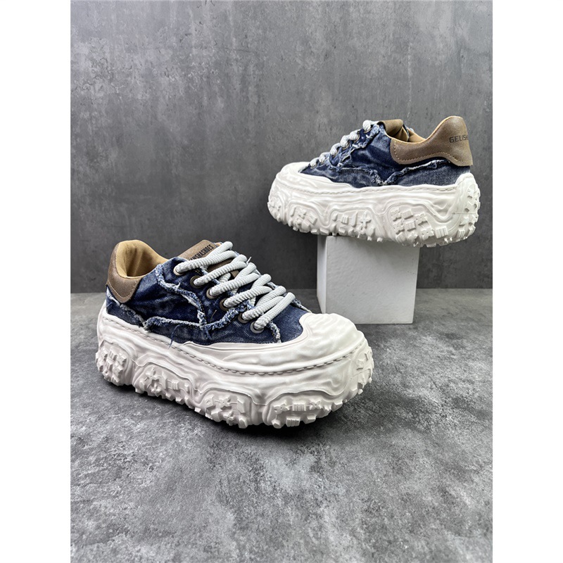 American-style Retro Dissolved Shoes All-matching foto 2