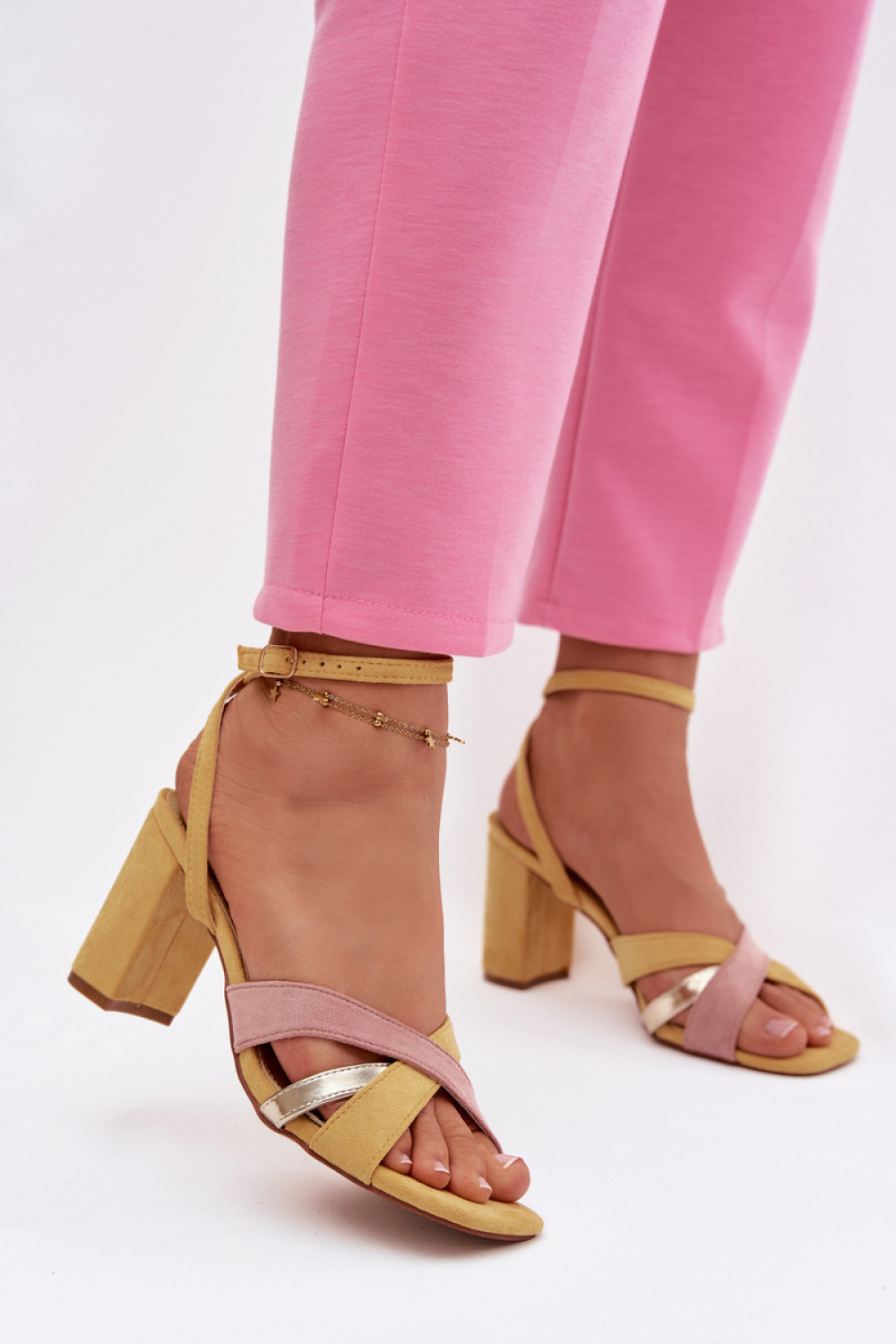 Sandalen op hak Step in style