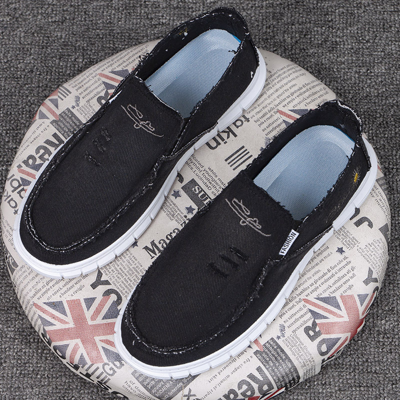 Men's Canvas Shoes Soft Bottom Breathable And Wearable foto 5