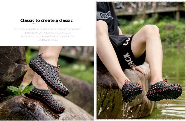 Fashion Thick Bottom Breathable Soft Bottom Sandals foto 5