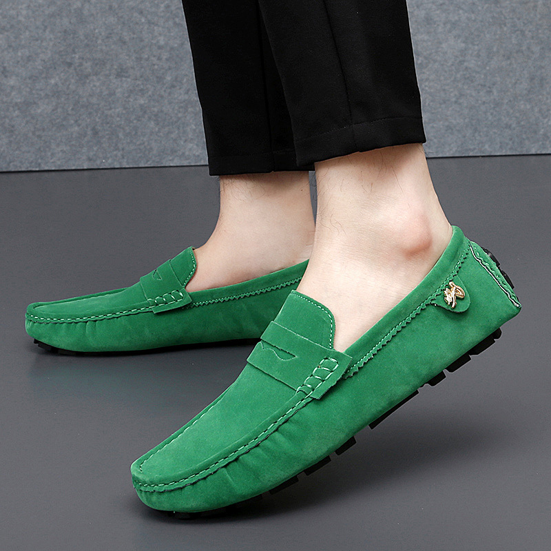 Parent-child Gommino Men's Driving Shoes foto 4