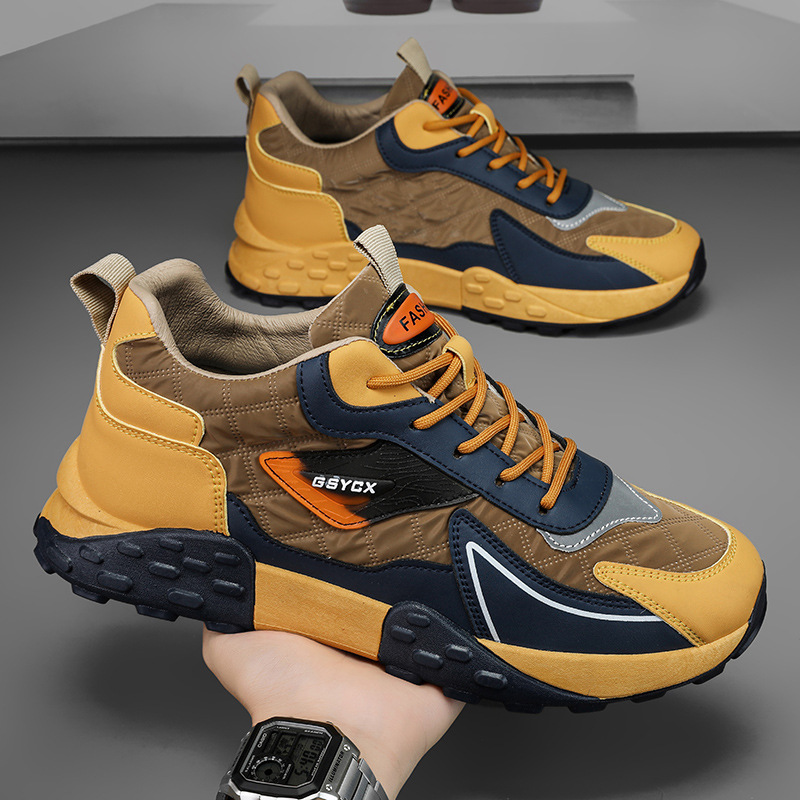 Sports Casual Platform Daddy Shoes Men's Fall