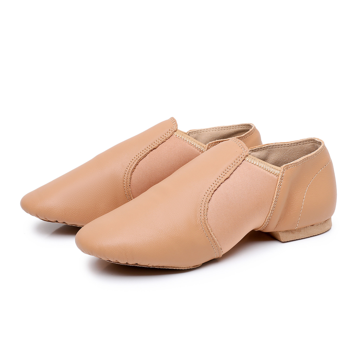 Genuine Leather Practice Shoes Soft-soled Jazz Dance Shoes foto 3