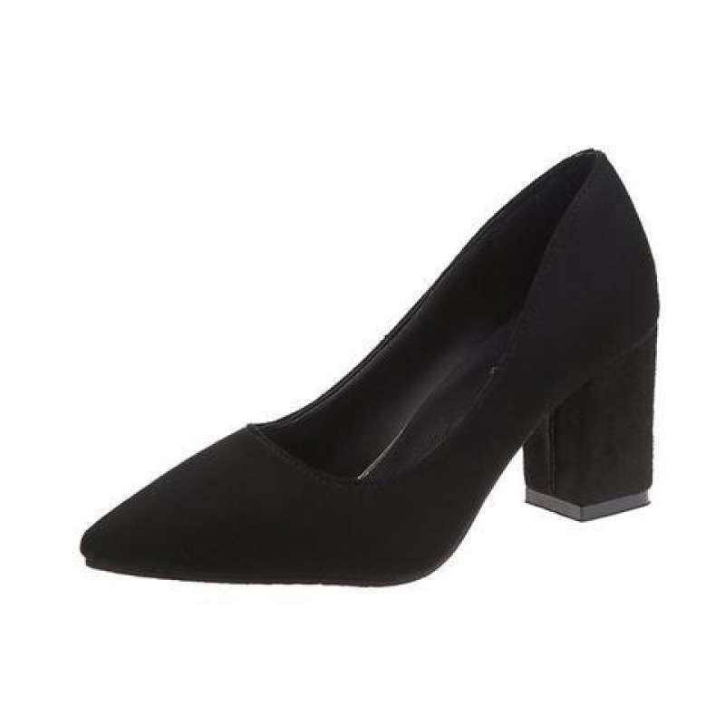 Extra Large Women's Chunky Heel High Heels foto 3