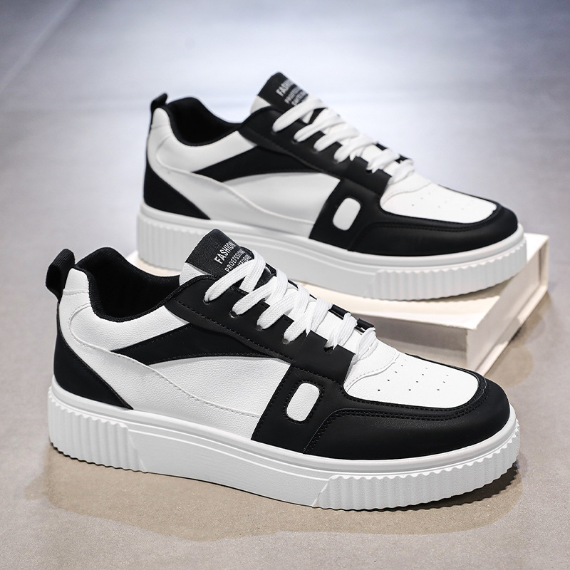 Men's American Retro Low-top Breathable Casual Skateboard Shoes foto 4