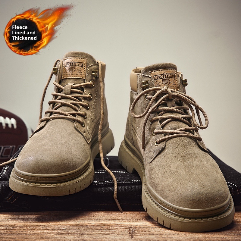 Spring, Summer And Winter Big British Style Men's Shoes Retro foto 3