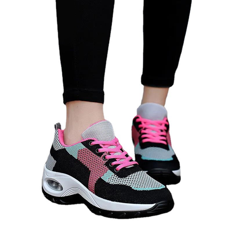 Womens Breathable Mesh Air-Cushioned Sneakers foto 4