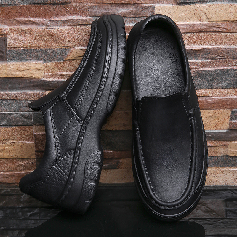 Outdoor Travel Four Seasons Male Plus Size Leather Shoes foto 4