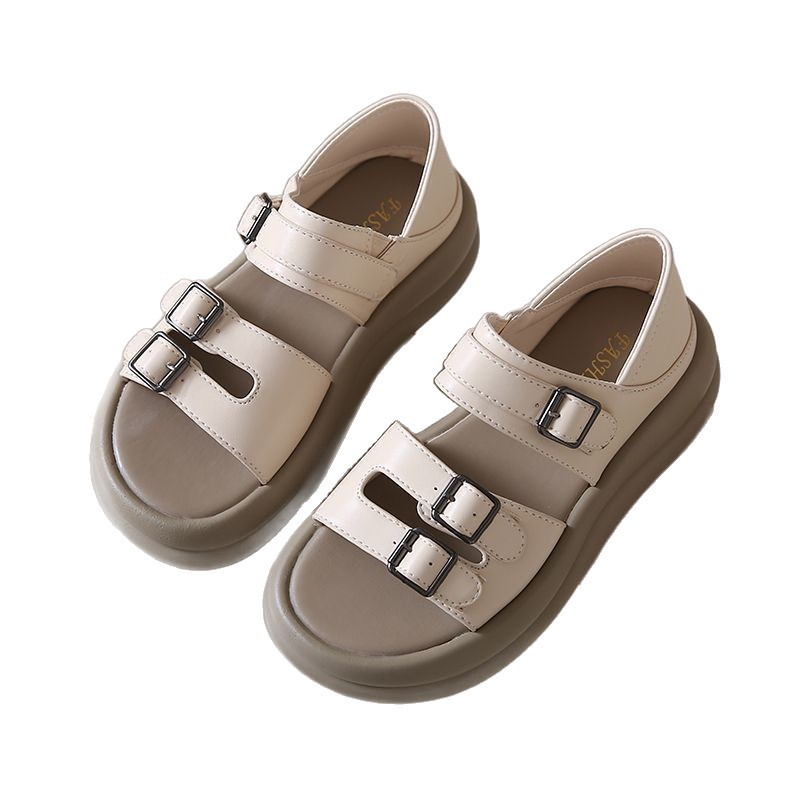 Korean-style Wide-foot Plus-size Casual Sports Beach Roman Sandals foto 4