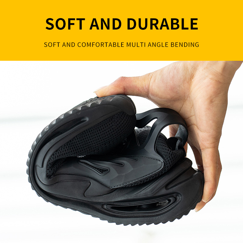 High Top Labor Protection Shoes Piercing Steel Head Protection foto 3
