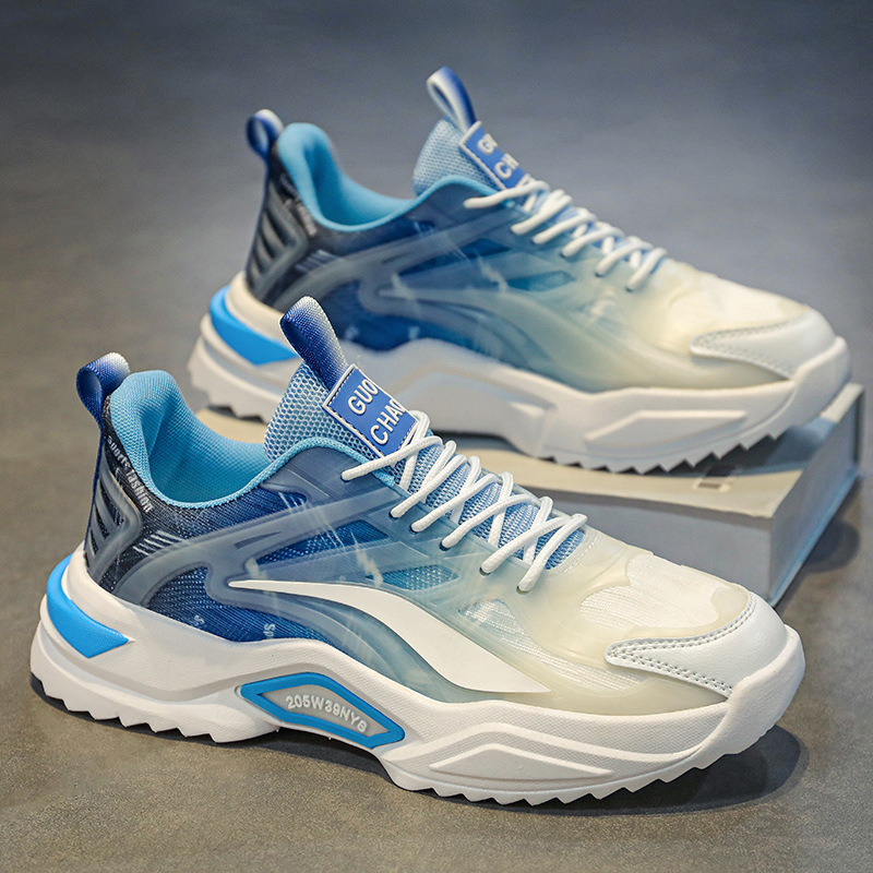 Running Shock Absorption Plus Size Sneakers Casual All-matching foto 4