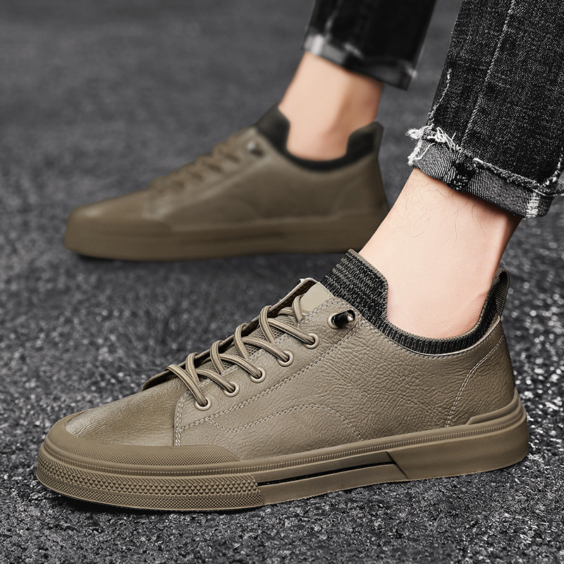 Autumn New Men's Low-top Breathable Comfortable Sports Board Shoes foto 2