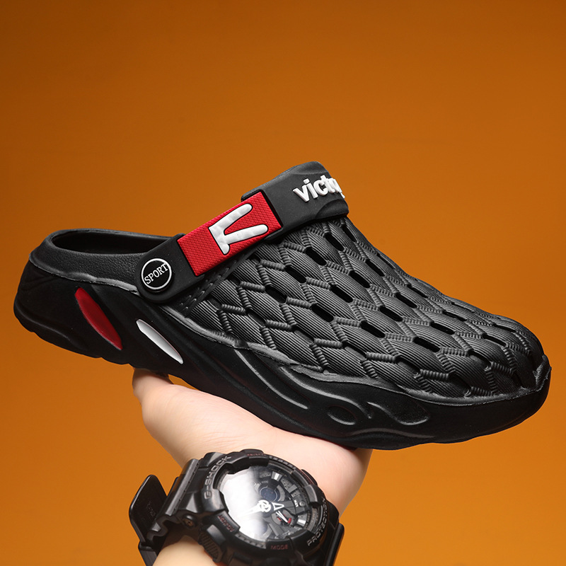 Casual Platform Non-slip Wear-resistant Beach Drooping Summer Outdoor Slippers foto 3