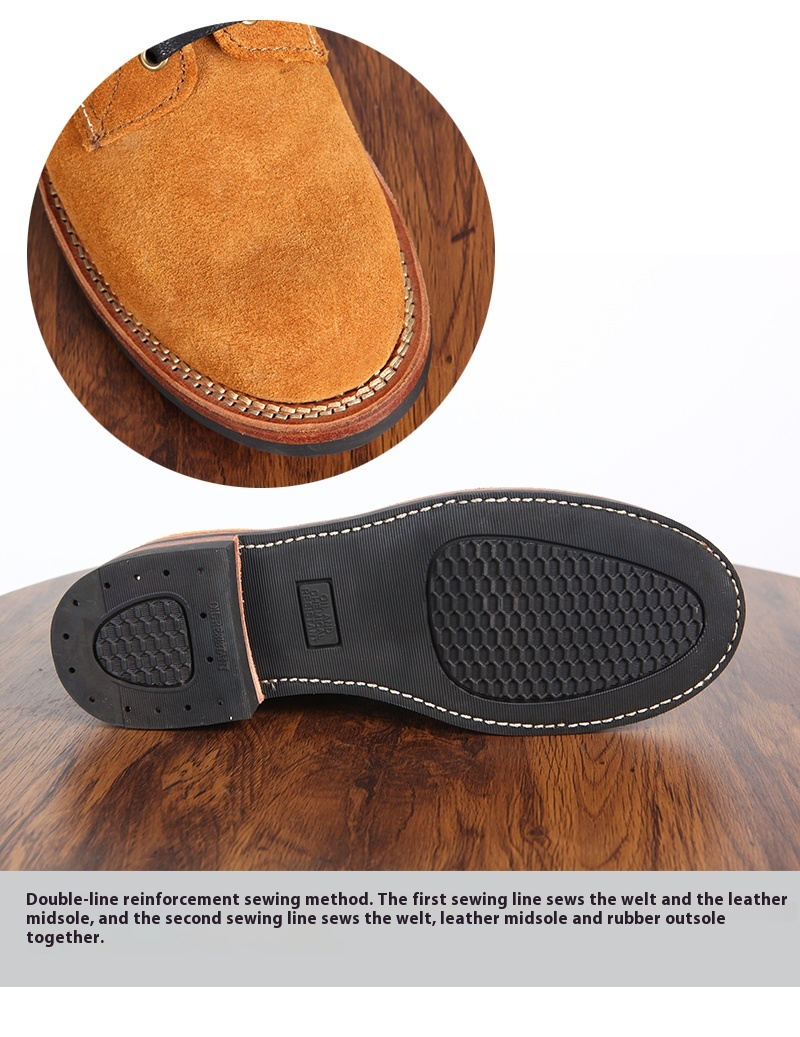 Round Head Outdoor High-top Casual Worker Boot foto 4