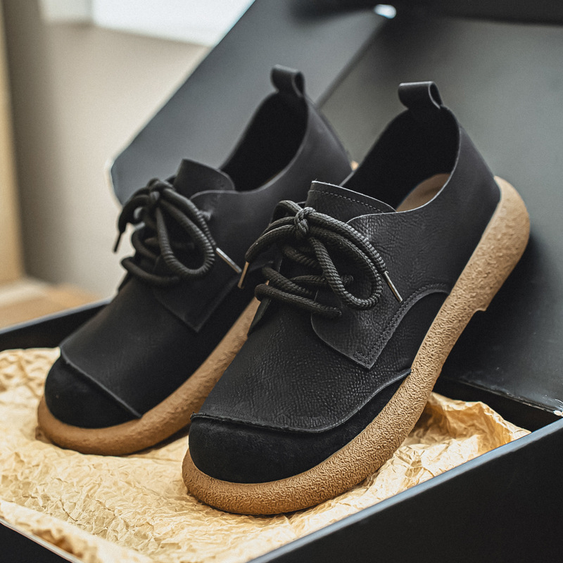 Outdoor Lightweight Men's Retro Low-cut Workwear British Style Shoes foto 3