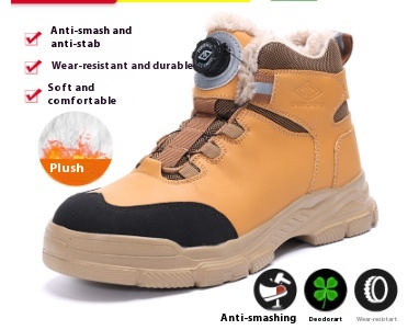 High Top Safety Shoes For Men All Seasons Anti-smash And Anti-puncture foto 4