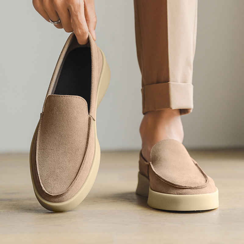 Trendy Slip-on Slip On Loafers Casual Men's Shoes foto 5